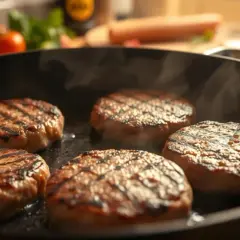 Jak usmażyć burgery wołowe z Lidla? Sekret soczystości i smaku!