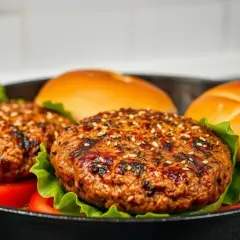Ile smażyć burgera wołowego? Czas, temp. i 5 złotych zasad.