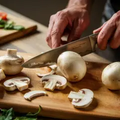 Podsmażać pieczarki na pizzę? Sekrety chrupiącego ciasta!
