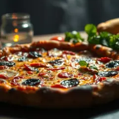 Ile kcal ma pizza 32 cm? Sprawdź, jak wybrać lżejszą opcję!
