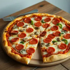 Pizza 45 cm: dla ilu osób? Licz, jedz i nie marnuj!