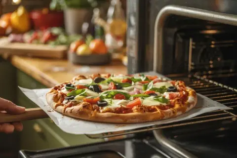Jak piec pizzę w piekarniku? Tryb, temp. i chrupiący spód