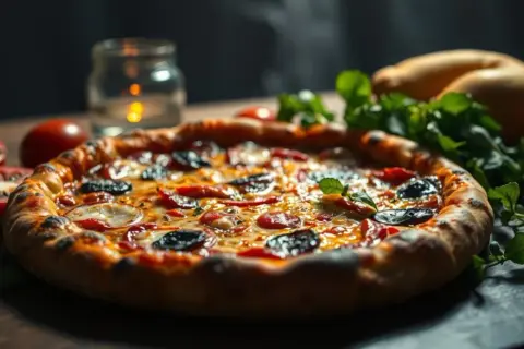 Ile kcal ma pizza 32 cm? Sprawdź, jak wybrać lżejszą opcję!