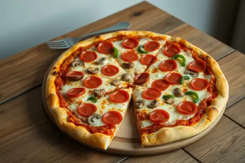 Pizza 45 cm: dla ilu osób? Licz, jedz i nie marnuj!