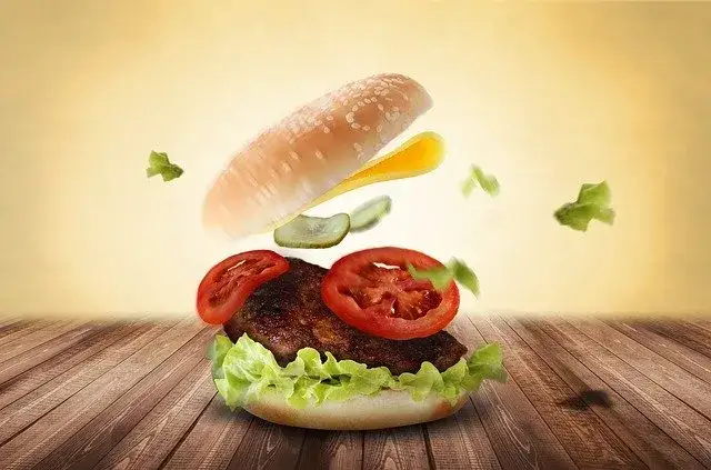 jak prawidłowo trzymać burgera schemat