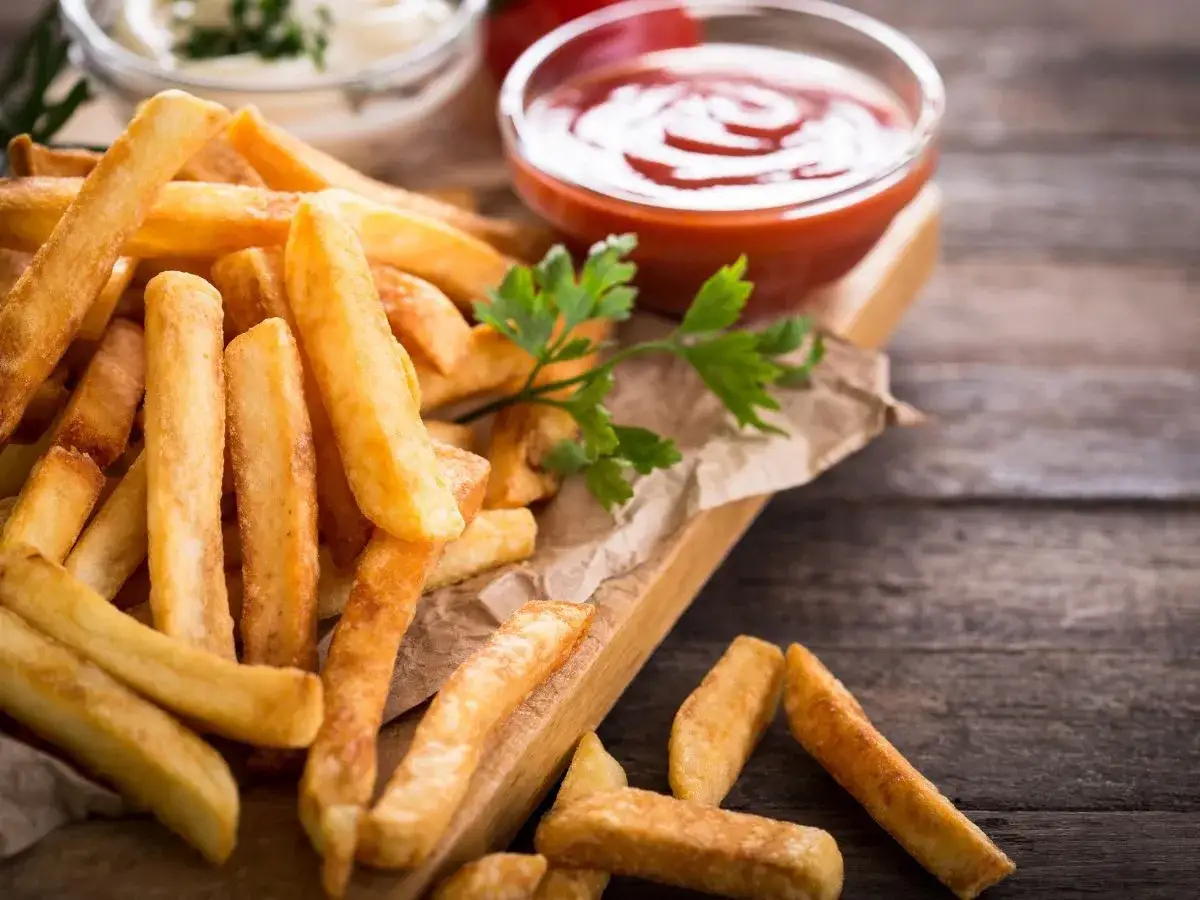 moczenie i suszenie ziemniak&oacute;w na frytki