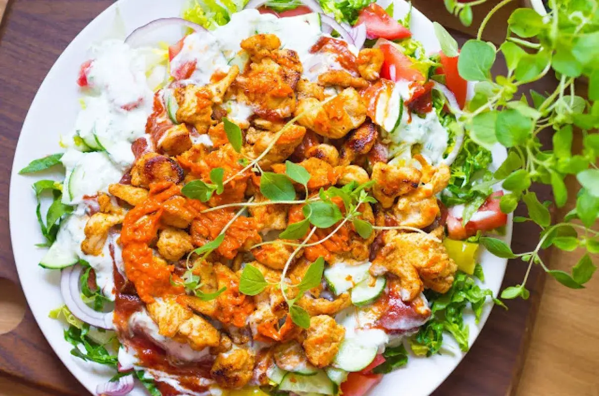 domowy kebab fit, przepis na zdrowy kebab