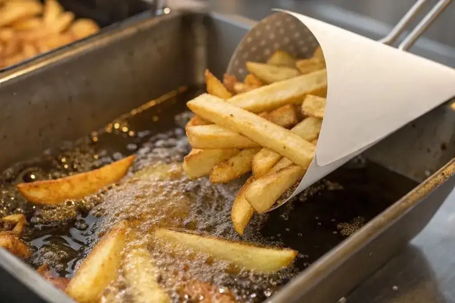 Belgijskie frytki fritkot