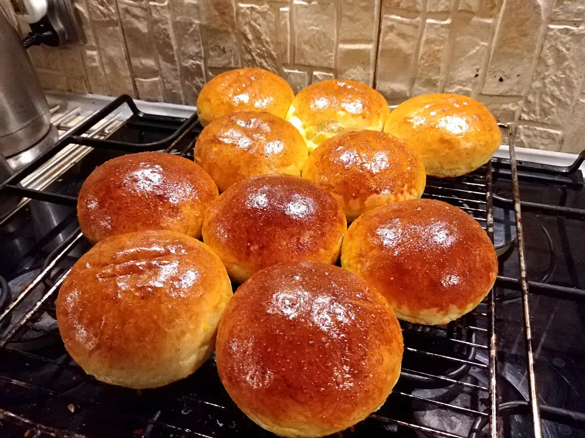bułki do burgerów w piekarniku